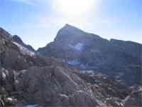 Monte Clapier dal Passo di Pagarì, cioè da Ovest